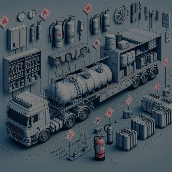 Quels dispositifs de sécurité sont indispensables pour les véhicules transportant des matières dangereuses?
