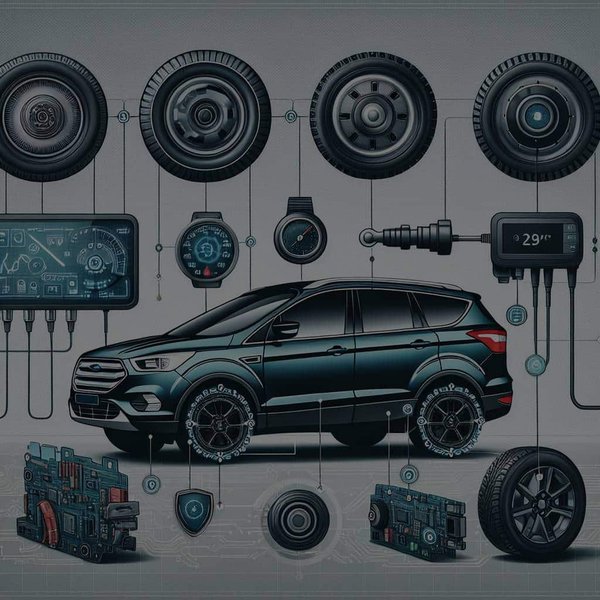 Quels systèmes de surveillance de pression des pneus sont compatibles avec une Ford Kuga ?